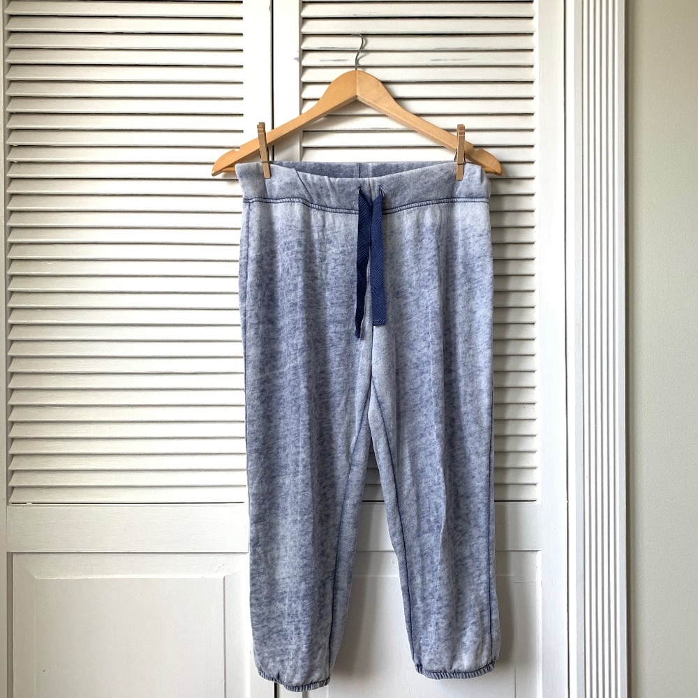 Roudelain Light Blue Burnout Lounge Sweatpants